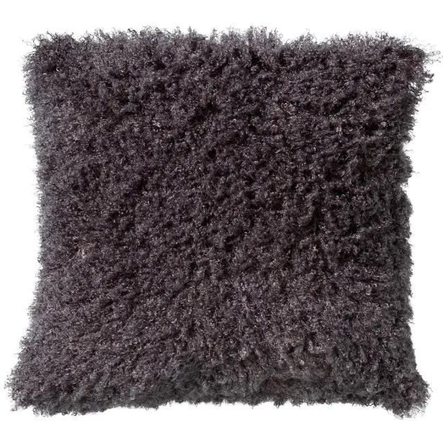 Dutch Decor WODDY - Sierkussen donker grijs 45x45 cm - Inclusief binnenkussen Donkergrijs