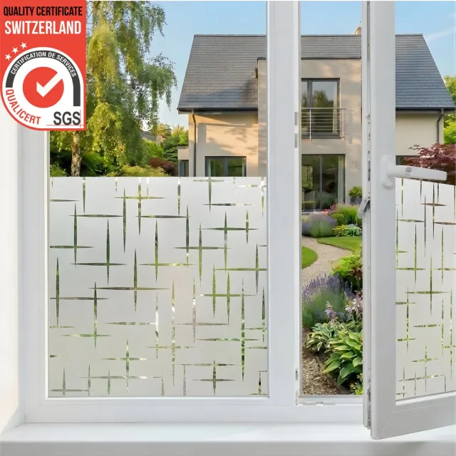 Homewell Raamfolie HR++ 70x300cm - HR++ - Anti inkijk - Statisch - Blingbling