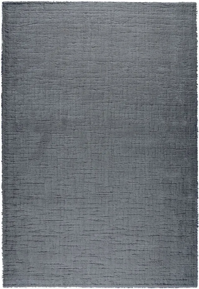 Tapis Home Tapison Home Kyoto 014.0500.5353 Vloerkleed - 240 x 340 cm - Blauw - Rechthoekig - Polyester - Eetkamer, Woonkamer, Slaapkamer - Effen - Modern, Industrieel