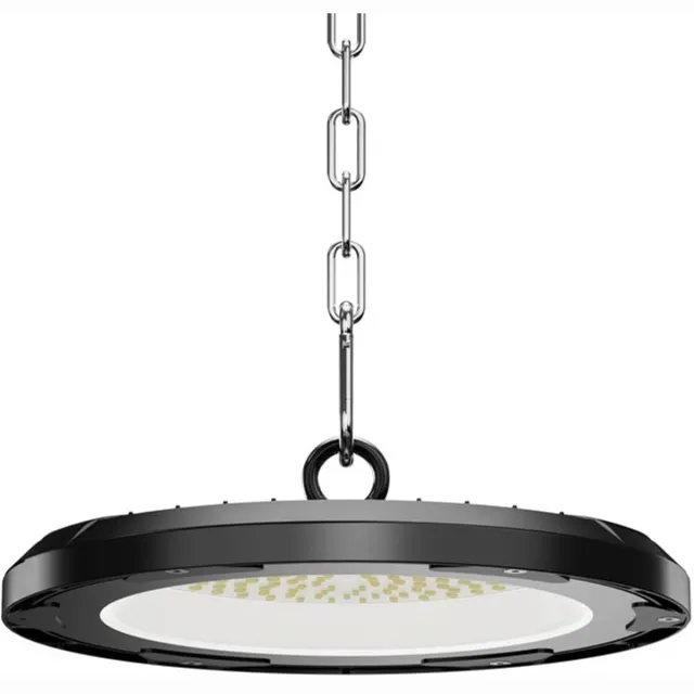 HOFTRONIC Eris LED High Bay UFO - 100 Watt - 14.000lm (140lm/W) - 6500K daglicht wit - IP65 waterdicht - IK08 - Flikkervrij