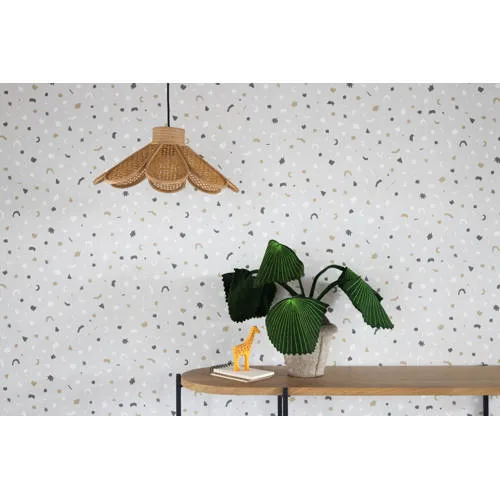 Kidsdepot Flore bamboe hanglamp naturel, foto 5