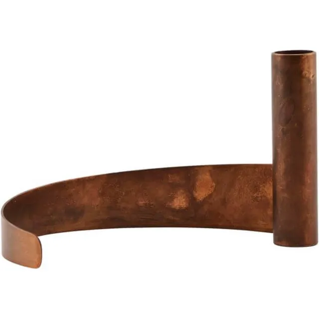House Doctor Kandelaar Ambur antiek 11cm Bruin