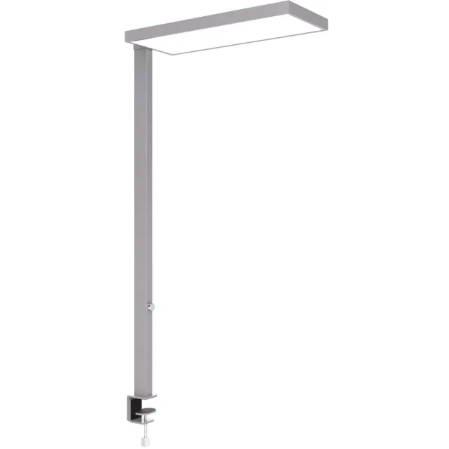 Maul Vloerlamp MAULjura LED 4.000 K dimbaar tafelklem 121 cm zilver