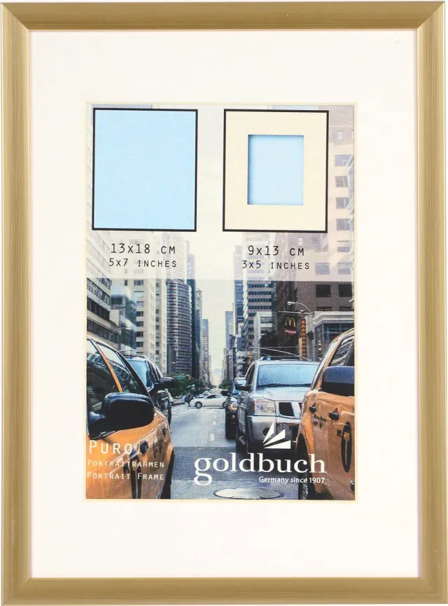Goldbuch Fotolijst Puro - Goud - 9x13 cm (13x18 cm)