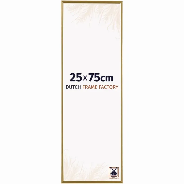 Dutch Frame Factory Fotolijst 25x75 cm - Kunststof - Goud - Easy