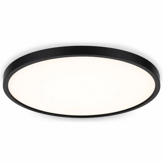 Bamled Plafondlamp 50 cm - LED - Dimbaar - Zwart