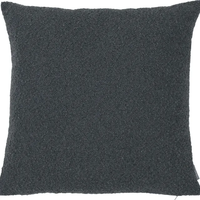Mars & More King Bouclé - sierkussen donkergrijs - 45 x 45 cm