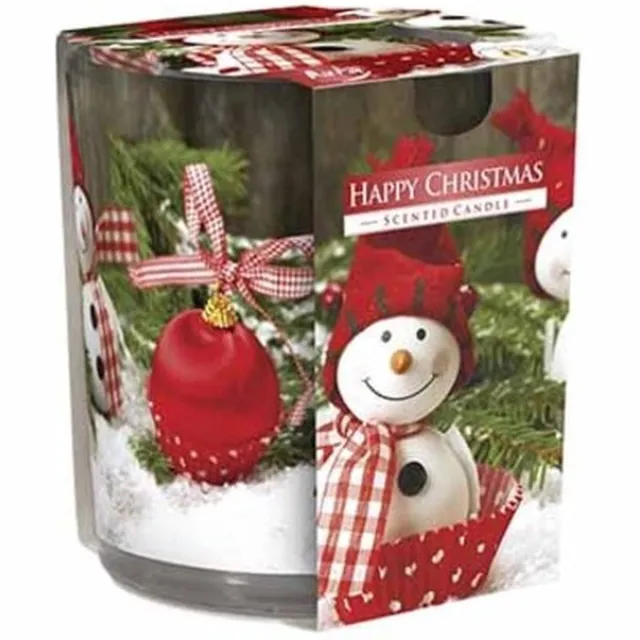 Cosy & Trendy Geurkaars in glas - Happy Christmas kerst