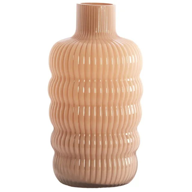 Light & Living vaas Lunette (30x15,5 cm) karamel