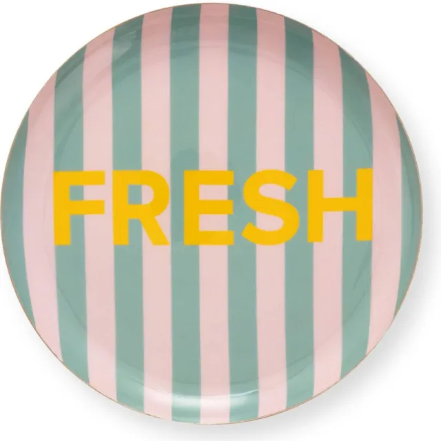 vtwonen decoratie bord Fresh Blauw