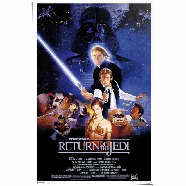 REINDERS Poster Star Wars - Return of the Jedi - 91,5 x 61 - Papier - REINDERS