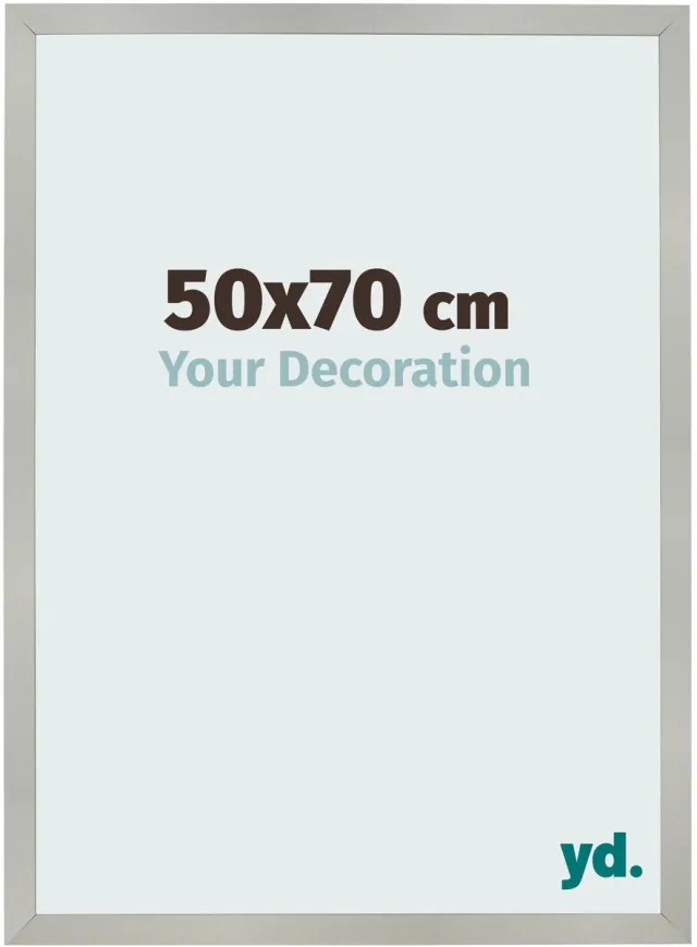 yd. Your Decoration - Fotolijst 50x70 cm - MDF - Zilver Mat - Bologna