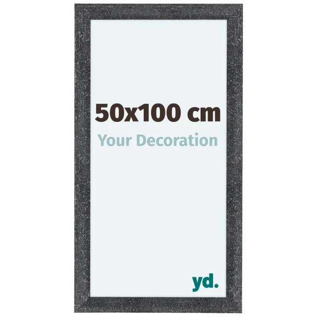 yd. Your Decoration - Fotolijst 50x100 cm - MDF - Grijs Geveegd - Como