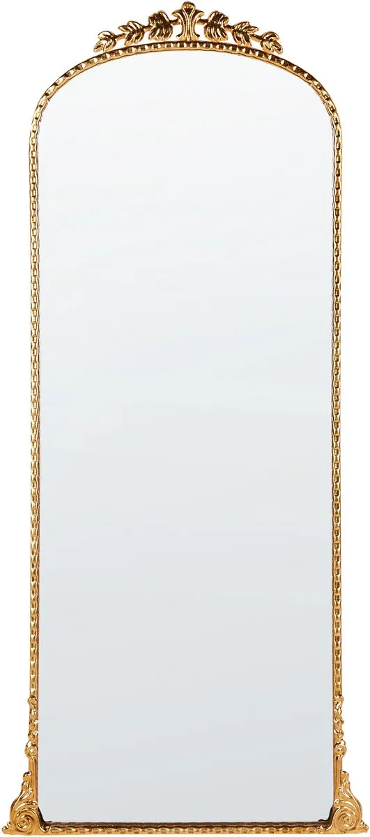 Beliani LIVRY - Wandspiegel - Goud - 51 x 114 cm - Metaal