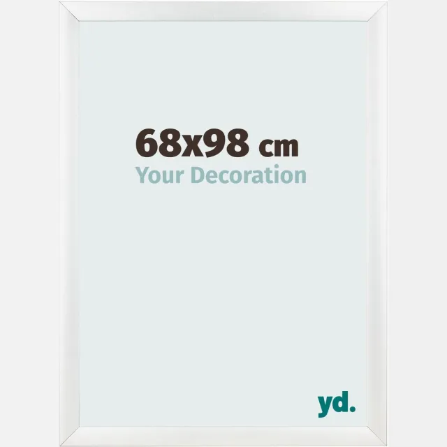 yd. Your Decoration - Fotolijst 68x98 cm - MDF - Wit Hoogglans - Pisa
