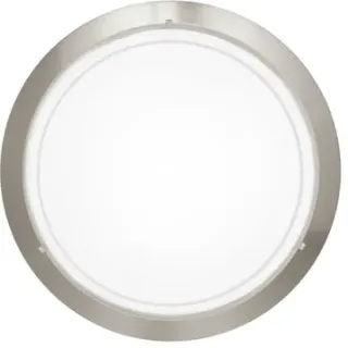 Eglo Plafondlamp Planet Rvs ⌀29cm Metaal nikkel geborsteld