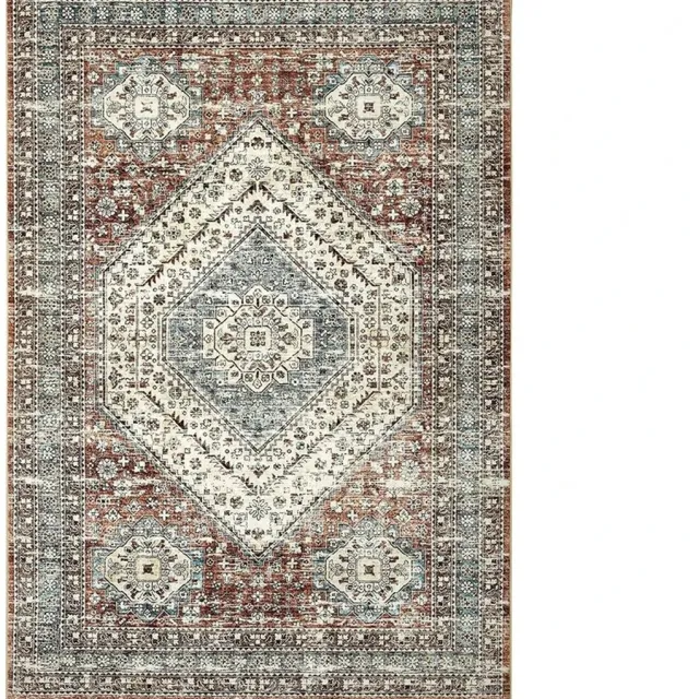 Jurrys Vloerkleed - Tapijt - Vloerdecoratie - Vloermat - Zacht - Antislip - wasbaar - Machine wasbaar - Maat 200x290 cm - Bruin