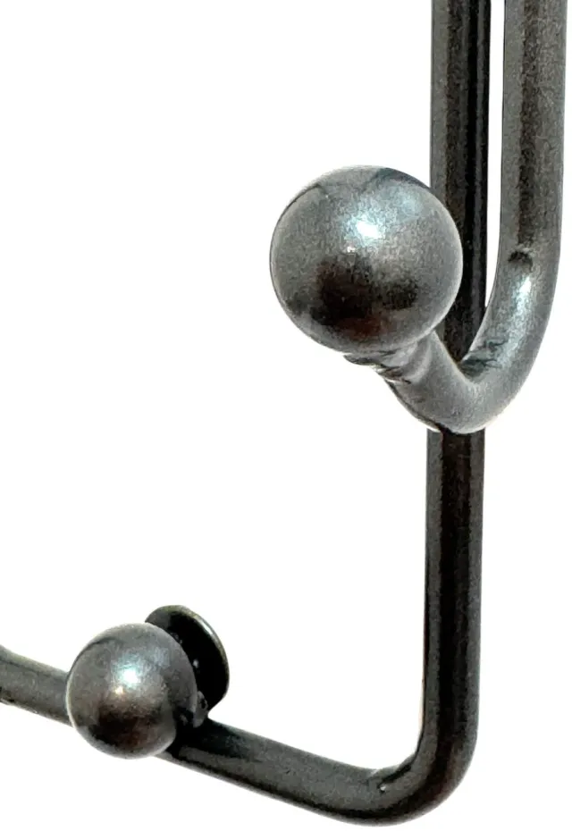 ‎DanDiBo DanDiBo Wandhaak paperclip - Antraciet - 32 cm