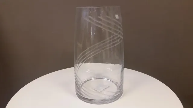Moortje Vaas - Glas - Hoog 26 cm - Ø 15 cm