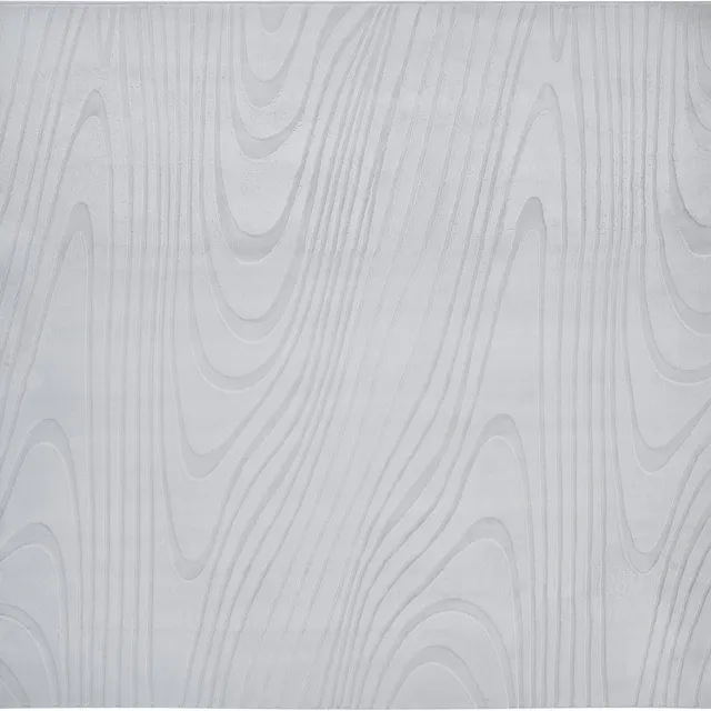 Beliani ONTAKE - Vloerkleed - Lichtgrijs - 160 x 160 cm - Kunstbont