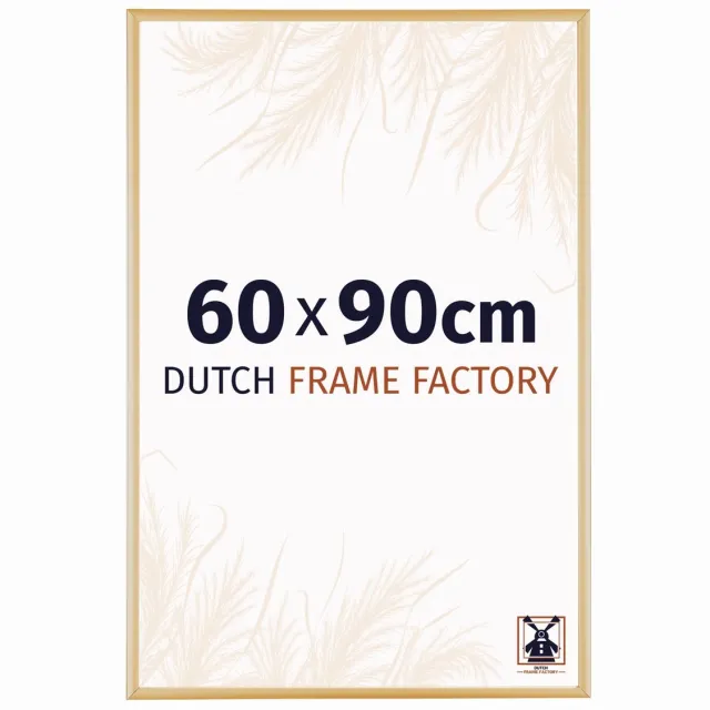 Dutch Frame Factory Fotolijst 60x90 cm - Aluminium - Goud Vintage - Kampen