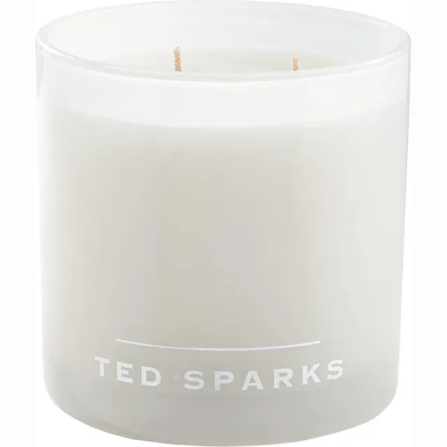 Ted Sparks Geurkaars Imperial - 70 Branduren - 3 Lonten - Luxe Verpakking - Fresh Linen Wit