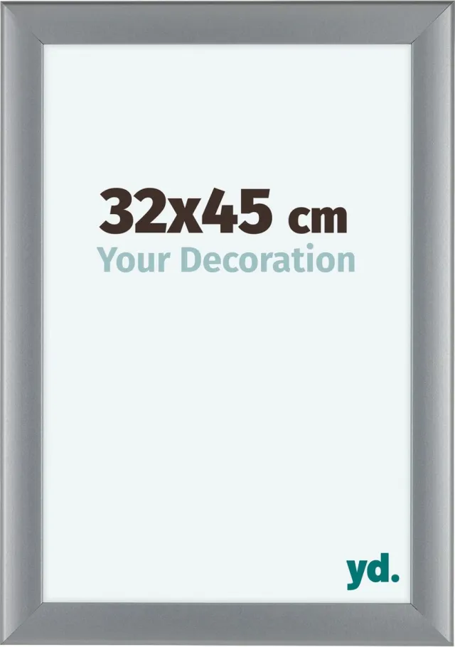 yd. Your Decoration - Fotolijst 32x45 cm - MDF - Zilver Mat - Como