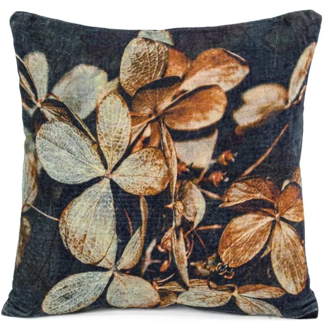 Homebound Kussen velvet bloemen -7
