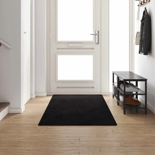 vidaXL Tapijt Loper Zwart 100 x 300 cm 100% Polypropylene Tuft, foto 2