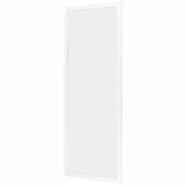 4Living Wandspiegel in MDF-lijst, 34 x 94 cm wit