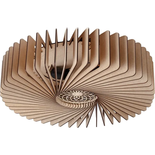 Blij Design Plafondlamp Edge Ø 48 cm naturel Crème