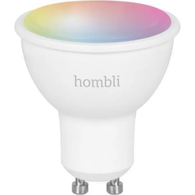 Hombli Smart Spot - Wit en gekleurd licht- Dimbaar GU10 LED - Wifi