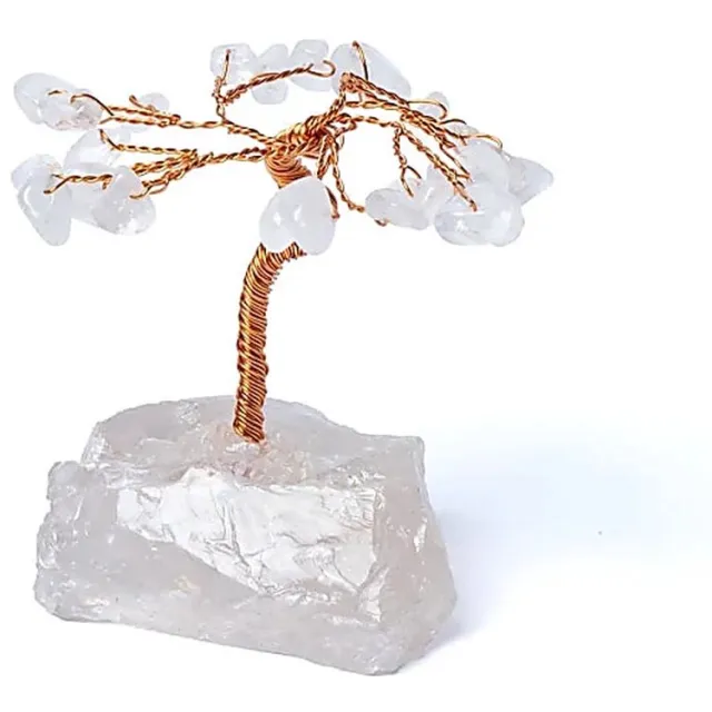 Phoenix Import Mani Bhadra Edelsteenboom, bergkristal Meerkleurig