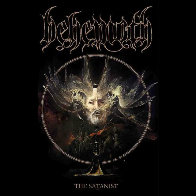 Rock Off Behemoth - The Satanist Textiel Poster - Zwart
