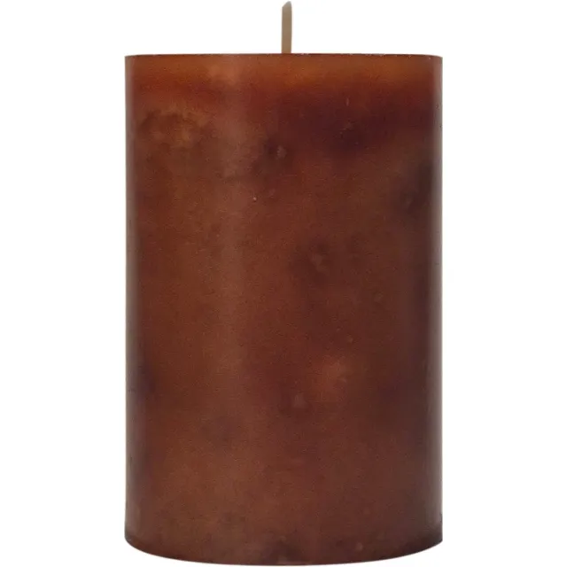 Wenzel Trend Safe Candle stompkaars kastanjebruin Ø 60 x 90 mm