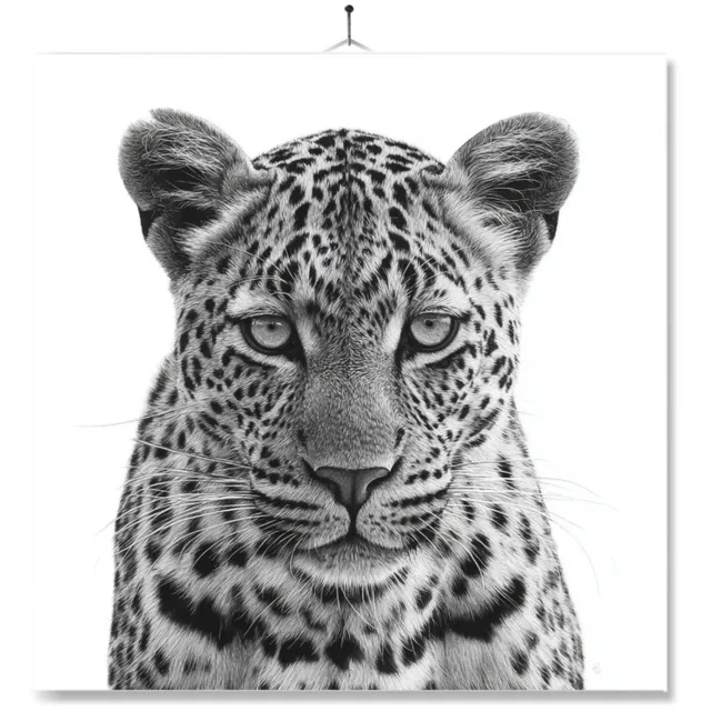 MC Living Tegel Met Opdruk | Panter | Cadeau | Inclusief Geschenkdoos | Standaard | Ophangsysteem Ontwerp 1