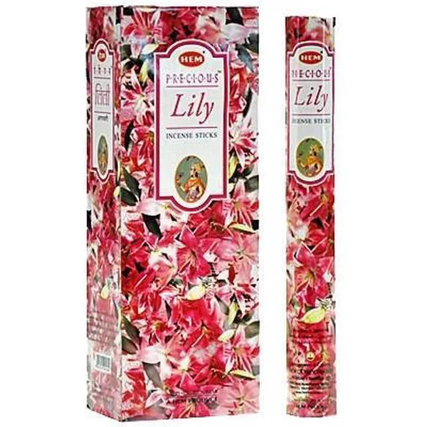mountain-giftshop Lily - Precious lily (HEM) Los pakje a 20 stokjes roze/paars