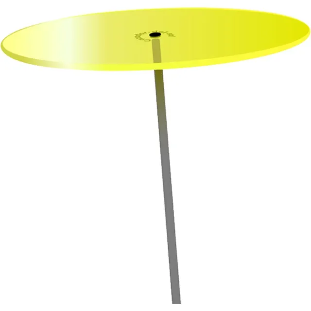 Zonnevangers Cazador Del Sol - tuin decoratie voor buiten - Lemon Ø150mm x 120cm Set1