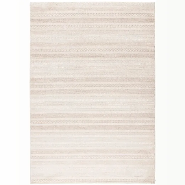 Dutch XXL Modern Vloerkleed | Tapijt | Nancy | Strepen | Beige/Crème Beige / Crème