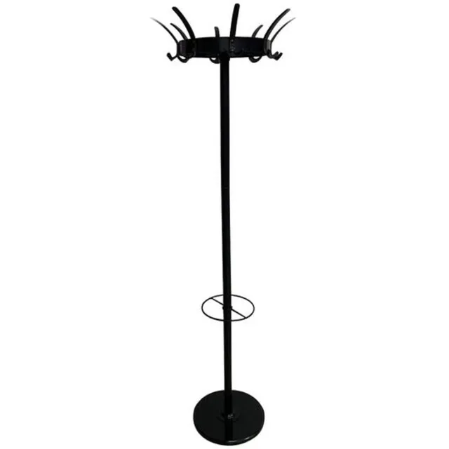 Brasq Kapstok London CS300 - Zwart - Staal - Kapstok staand - 181 cm - Modern