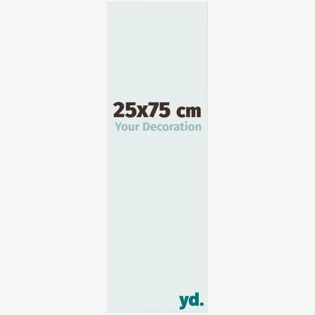 yd. Your Decoration - Fotolijst 25x75 cm - MDF - Wit Mat - Bologna
