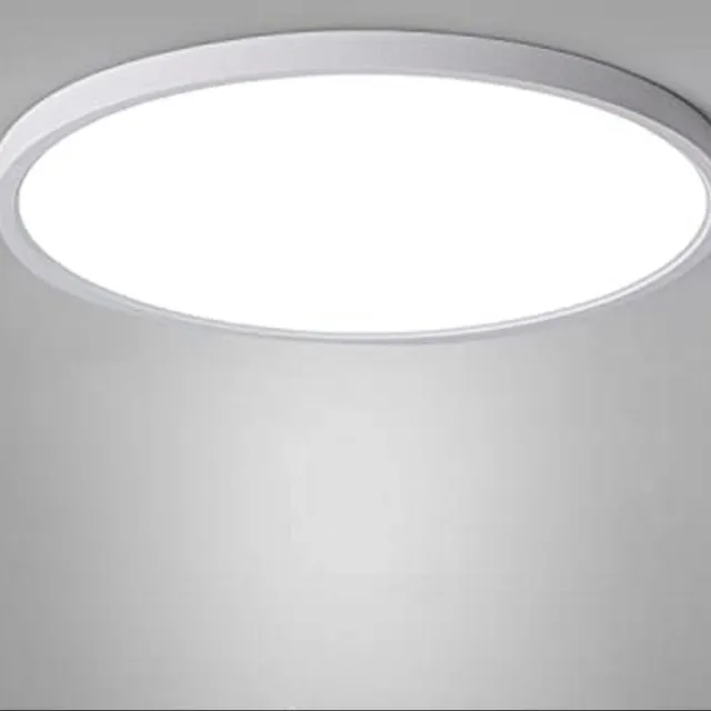 Riserva LED Plafondlamp Rond 24W Wit Modern Design 2700lm 6500K Platte Plafondlamp voor Woonkamer Slaapkamer