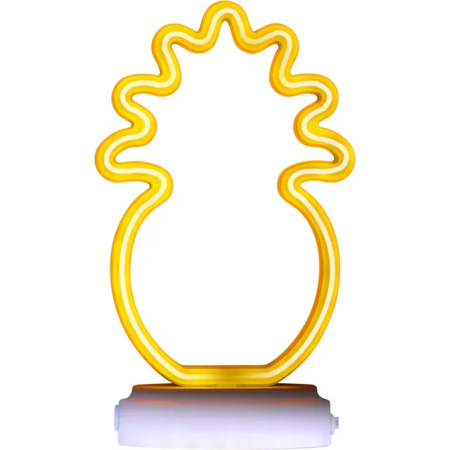 Grundig Lamp Neon Ananas 39LED Wit