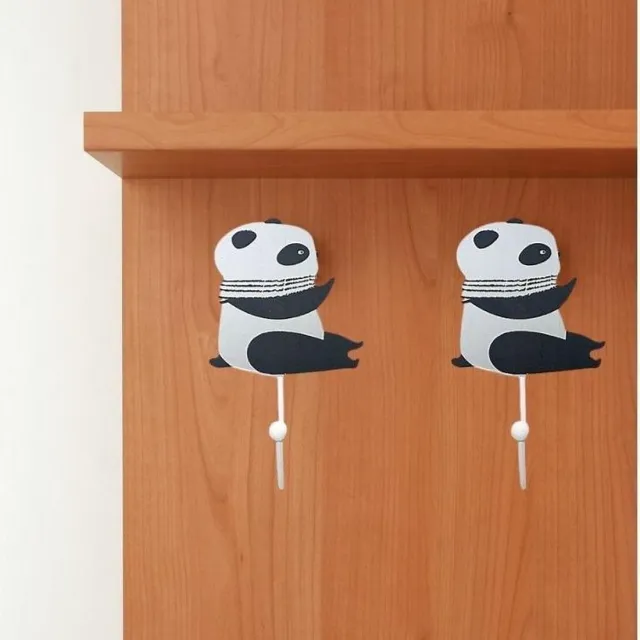 Silumen Houten wandkapstok, Panda haak, 9.5x4.5x15.5cm - Overig - Panda de Profil - SILUMEN Andere