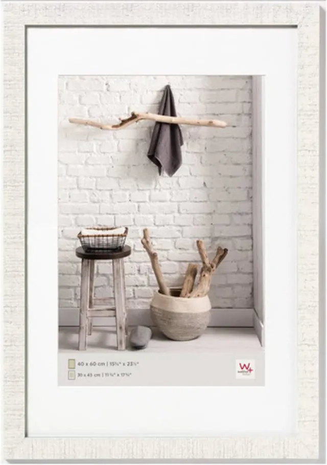 Walther Home - Houten lijst - Fotoformaat 60x90 cm - Polair Wit