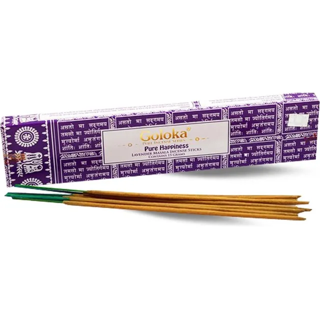 Yogi & Yogini naturals Wierook - Goloka - Pure Happiness - 15gr bruin