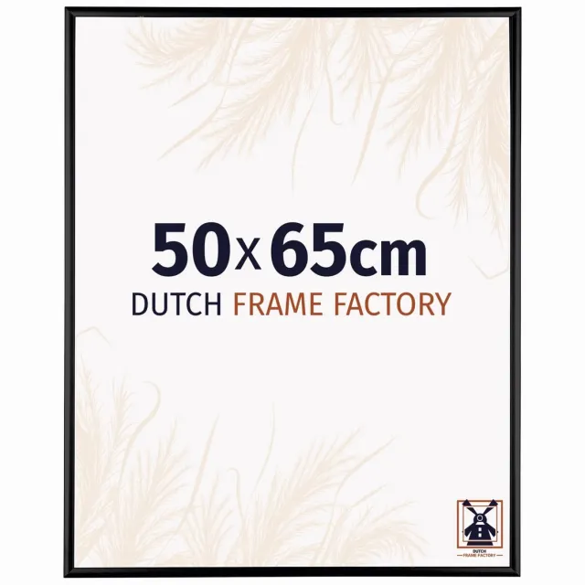 Dutch Frame Factory Fotolijst 50x70 cm - Aluminium - Zwart Mat - Kampen