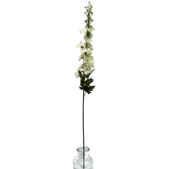 homebound by ky Kunstbloem Ridderspoor 79cm off-white Beige