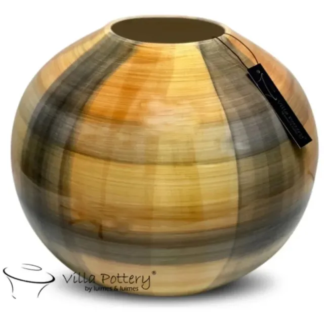 Villa Pottery Toulouse 9-1A Vaas H20 x geel