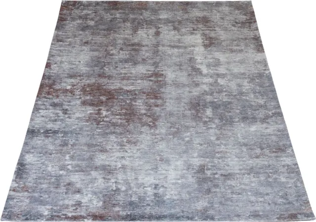 Veer Carpets Vloerkleed Yara Silver 160 x 230 cm - Vintage Design Vloerkleed met Verweerd Patroon Bruin